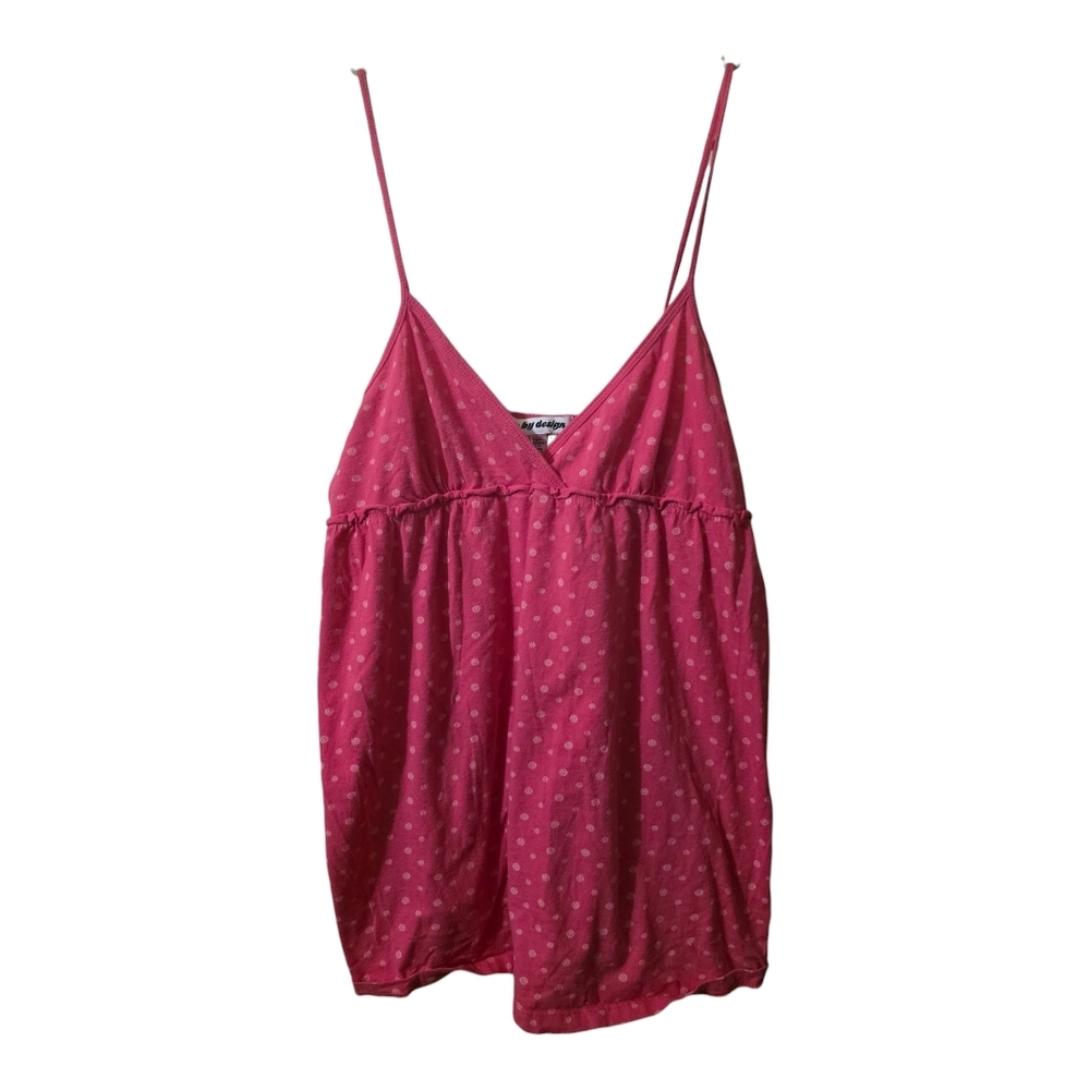 Love By Design Raspberry Spaghetti Strap Top - Picture 1 of 3